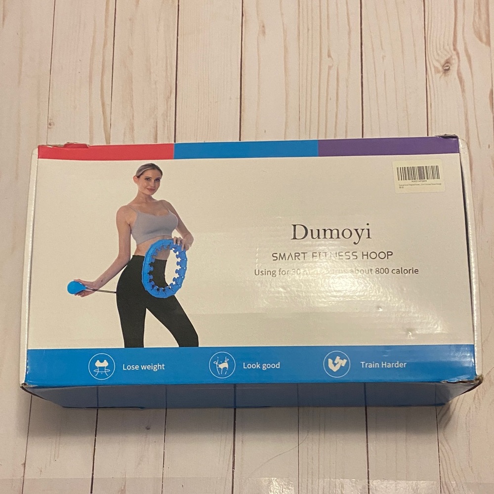 Amazon Blue and White Smart Fitness Hoop